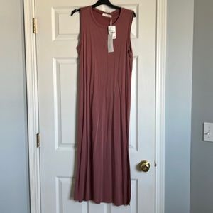 Lush Pink Maxi Dress - Small